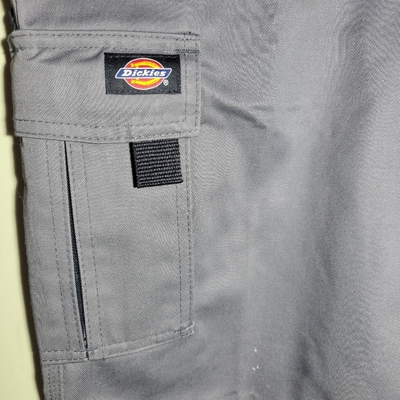 ❤ 3 For $35 Dickies relaxed fit straight leg utility cargo workwear pants 38x34 - Picture 8 of 11